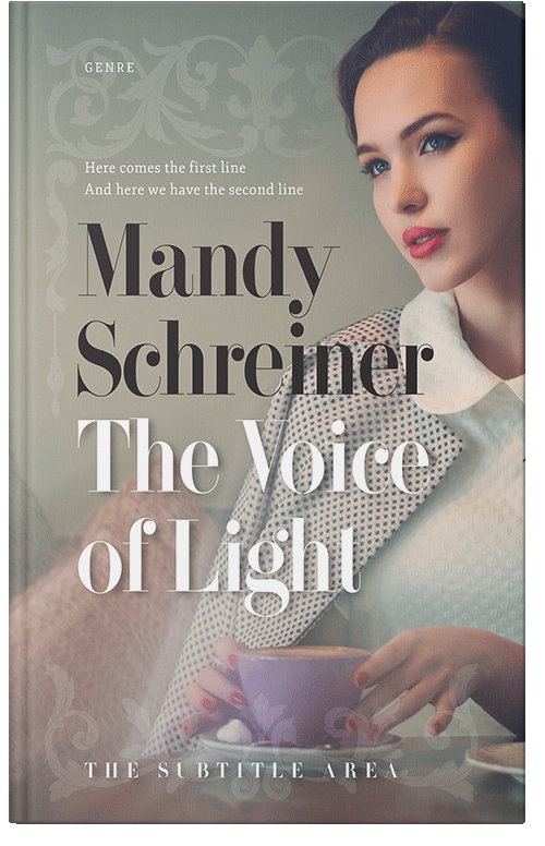 Front view of Premade Romance Book Cover - Zorba