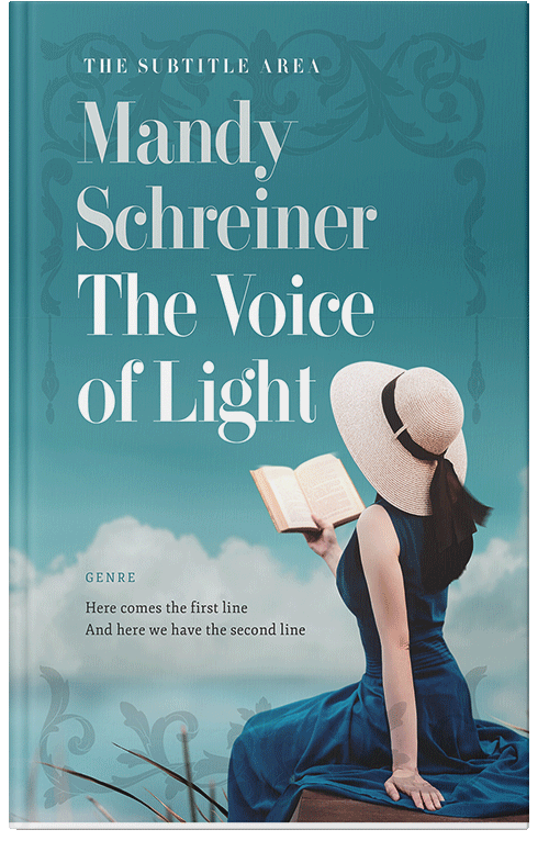 Front view of Premade Literary Fiction Book Cover - Paradiso