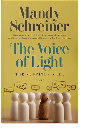 Pre Made Book Cover Turmeric