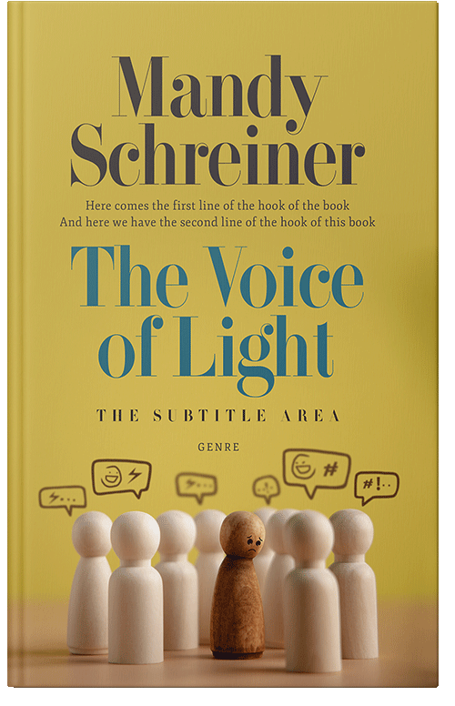 Front view of Premade Politics & Law & Society Book Cover - Turmeric