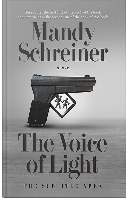 Front view of Premade Politics & Law & Society Book Cover - Silver Chalice