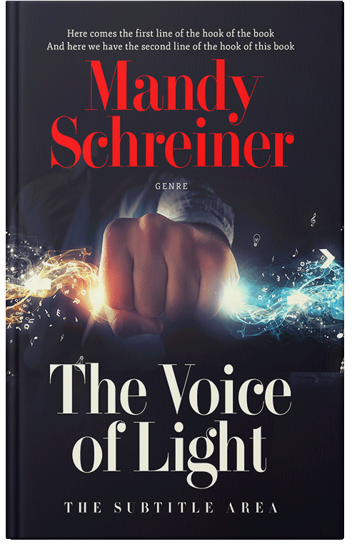 Front view of Premade Business Book Cover - Petite Orchid