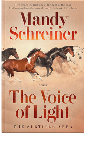 Pre Made Book Cover Cashmere