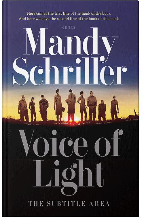 Front view of Premade Health & Mind & Body Book Cover - Indian Khaki