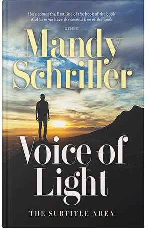 Premade Book Cover Double Spanish White