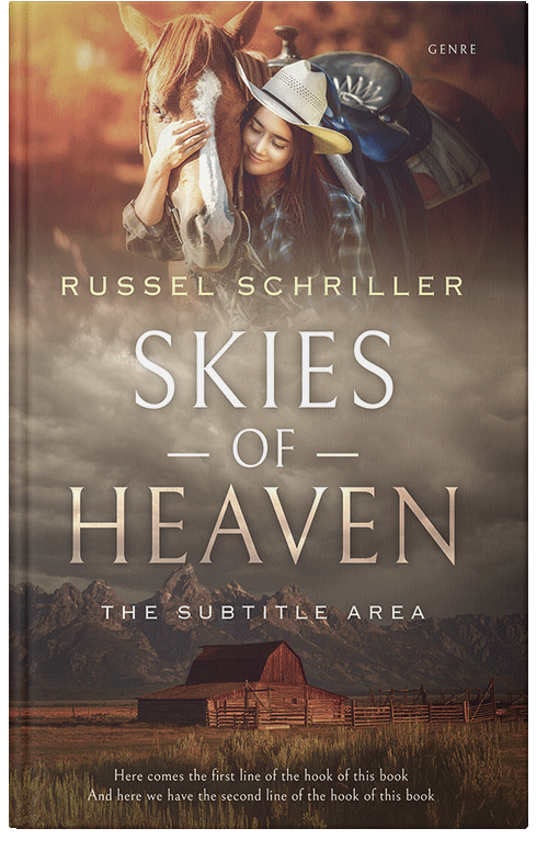 Front view of Premade Teen & Young Adult Book Cover - Roman Coffee