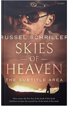 Pre Made Book Cover Cocoa Brown