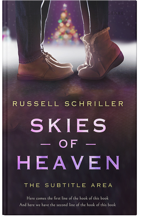 Front view of Premade Romance Book Cover - Cocoa Brown