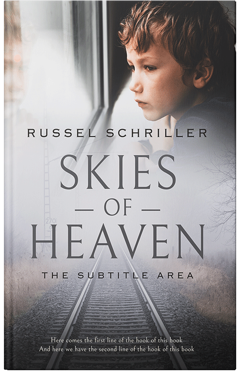 Front view of Premade Literary Fiction Book Cover - Dune