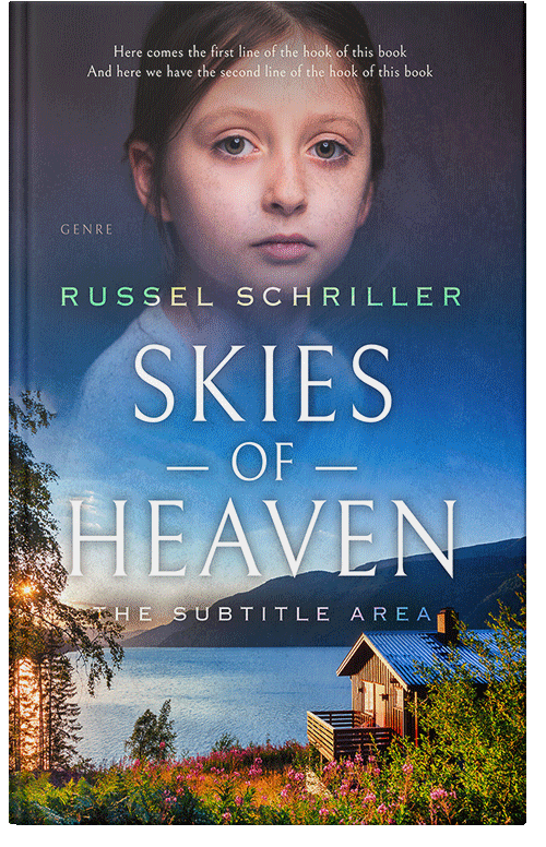 Front view of Premade Literary Fiction Book Cover - Rodeo Dust