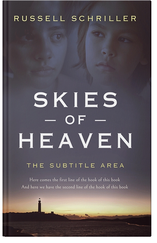 Front view of Premade Teen & Young Adult Book Cover - Ship Gray