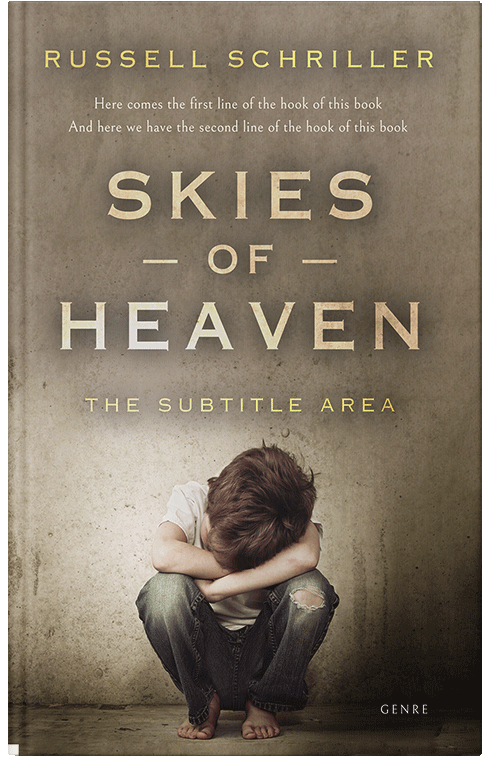 Front view of Premade Teen & Young Adult Book Cover - Sand Dune