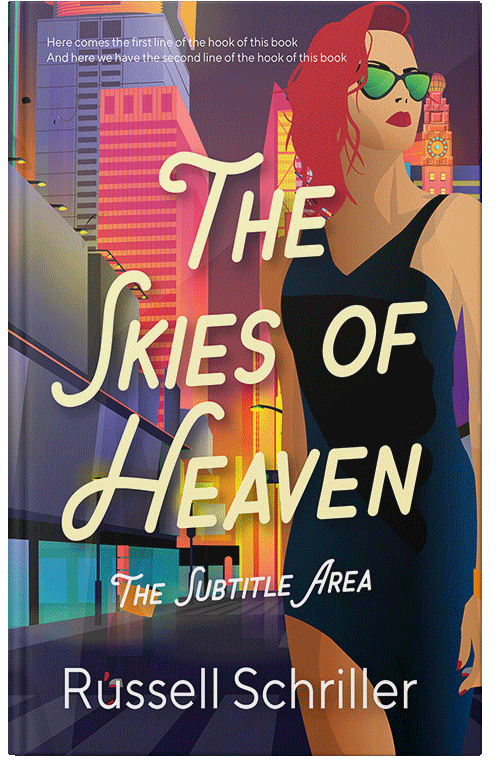 Front view of Premade Romance Book Cover - Copperfield