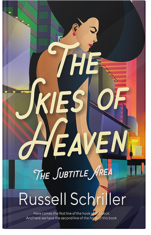 Front view of Premade Chick Lit Book Cover - Tumbleweed