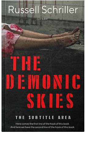 Pre Made Book Cover Log Cabin