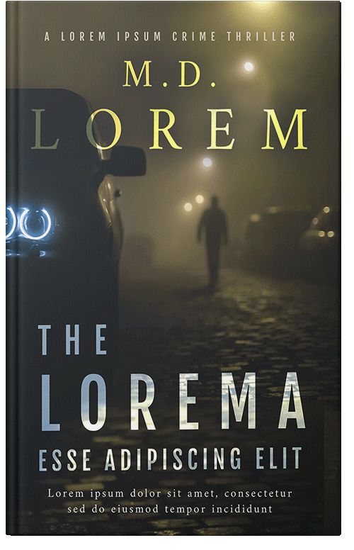 Front view of Premade Mystery & Thriller & Suspense Book Cover - Rangitoto