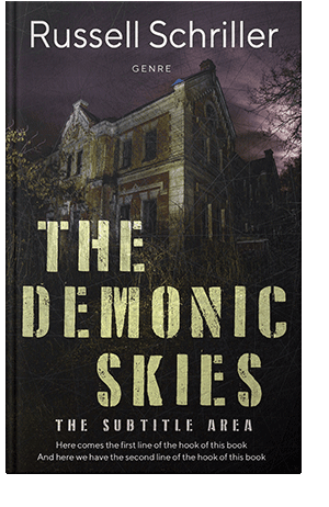 Pre Made Book Cover Cod Gray