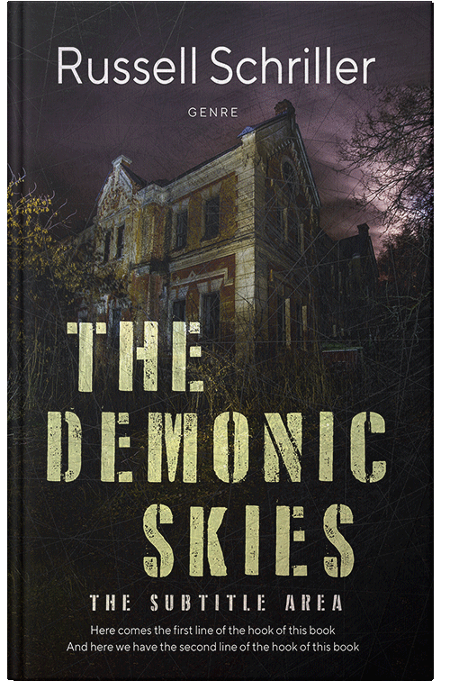 Front view of Premade Mystery & Thriller & Suspense Book Cover - Cod Gray