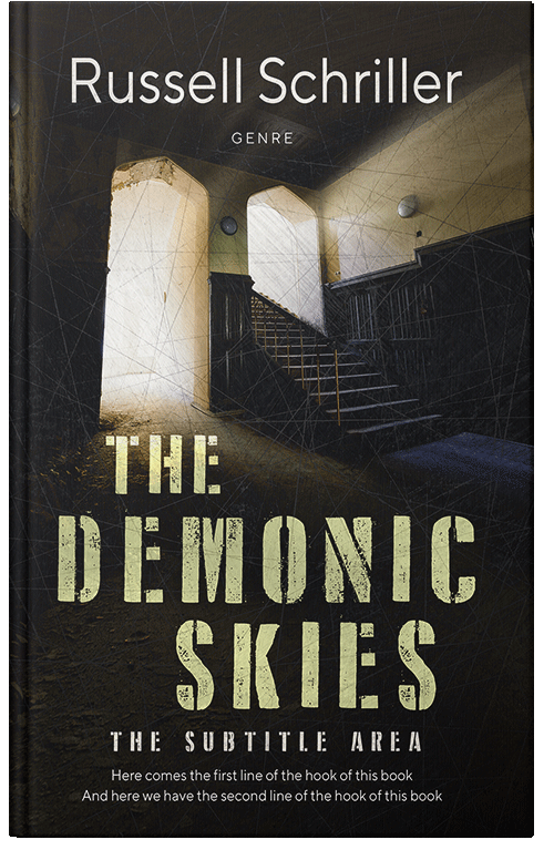 Front view of Premade Mystery & Thriller & Suspense Book Cover - Chino