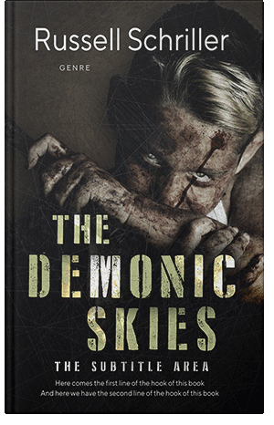 Premade Book Cover Cod Gray