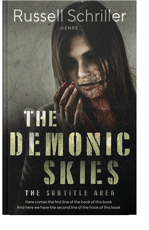 Front view of Cod Gray #25071 - Premade Mystery & Thriller & Suspense Book Cover