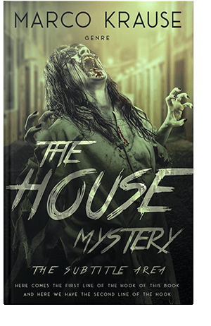 Pre Made Book Cover Pine Glade