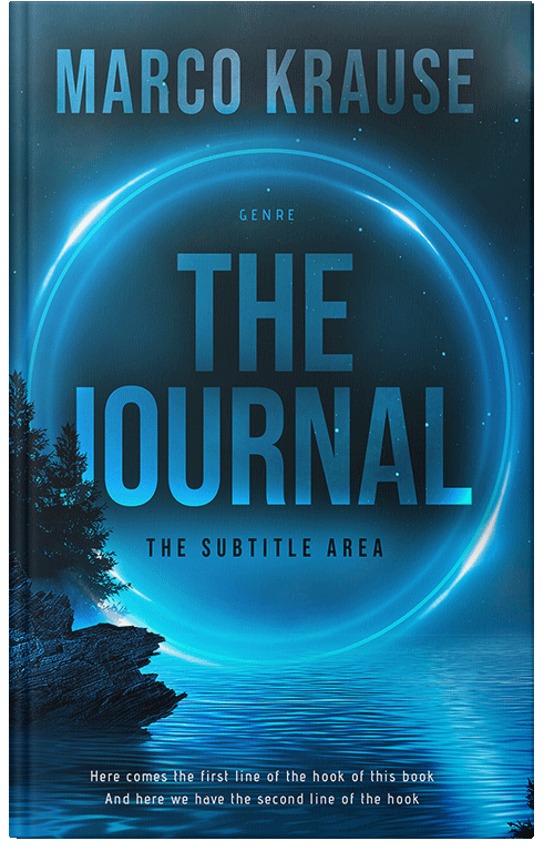 Front view of Premade Science Fiction Book Cover - Tarawera