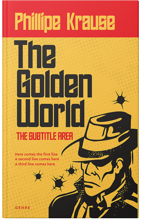 Front view of Premade Mystery & Thriller & Suspense Book Cover - Thunder