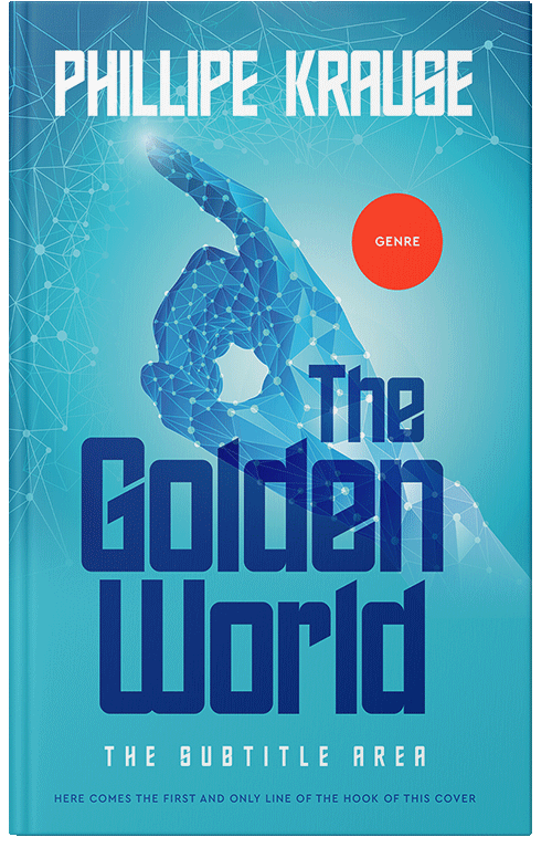 Front view of Premade Business Book Cover - Scooter