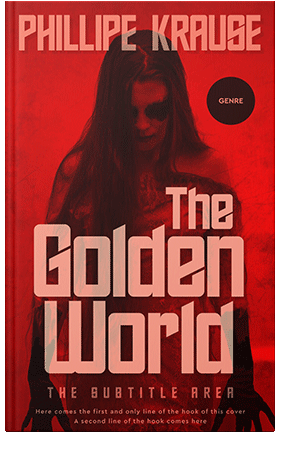 Pre Made Book Cover Milano Red