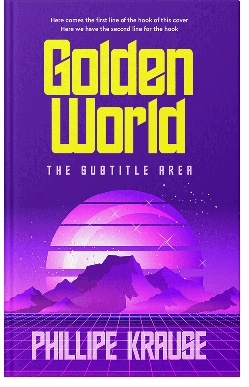 Front view of Premade Science Fiction Book Cover - Festival