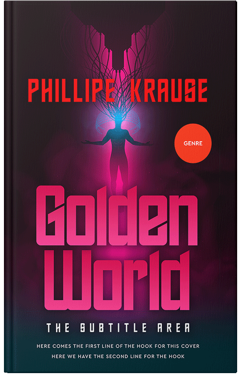 Front view of Premade Science Fiction Book Cover - Amaranth