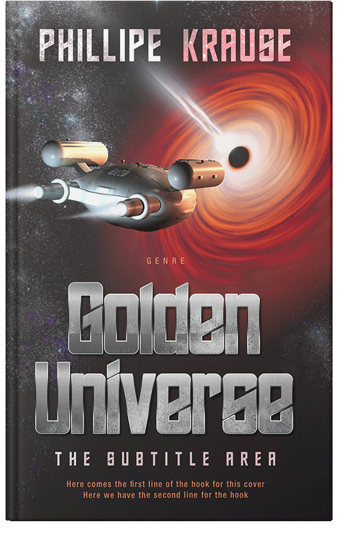 Front view of Premade Science Fiction Book Cover - Thunder