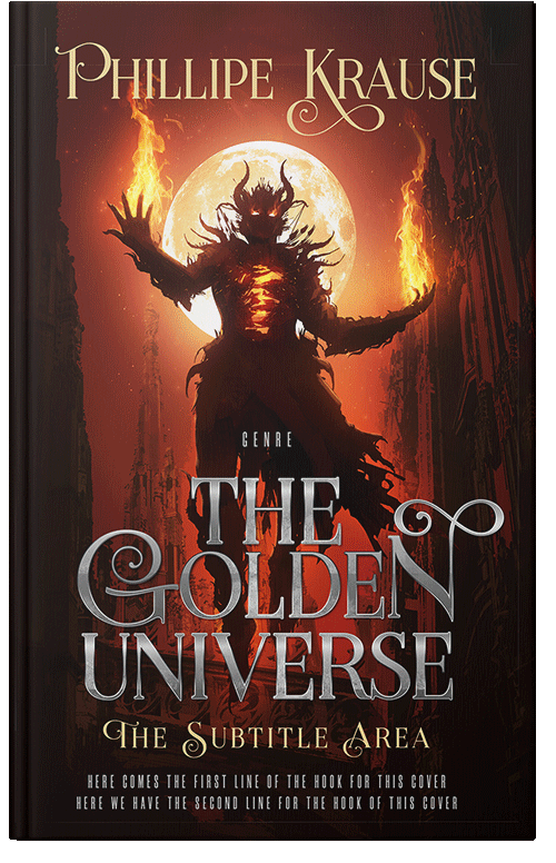 Front view of Premade Fantasy Book Cover - Copperfield
