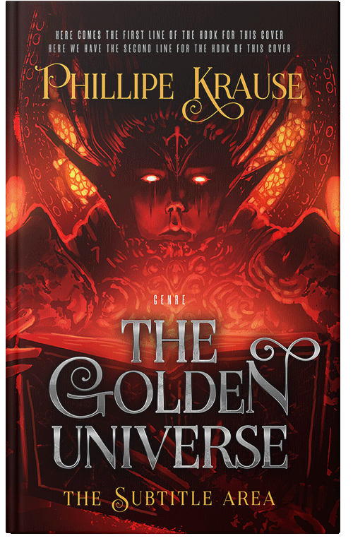 Front view of Premade Fantasy Book Cover - Valencia