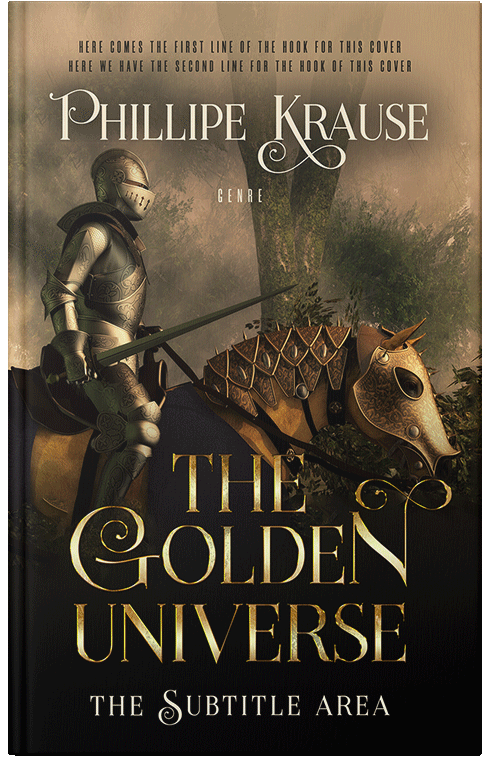 Front view of Premade Historical Book Cover - Gimblet