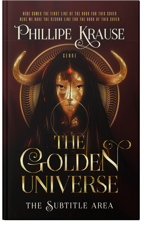 Front view of Premade Fantasy Book Cover - Creole