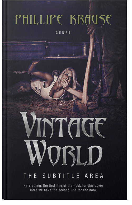 Front view of Premade Mystery & Thriller & Suspense Book Cover - Cinder