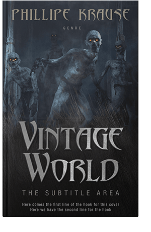 Pre Made Book Cover Shark