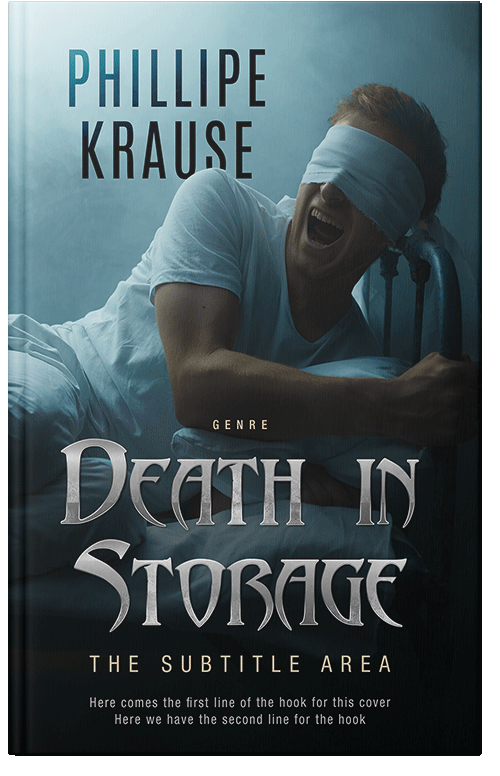 Front view of Premade Horror Book Cover - Mirage