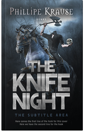 Premade Book Cover Silver Sand