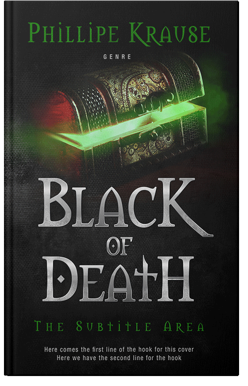 Front view of Premade Mystery & Thriller & Suspense Book Cover - Rangoon Green