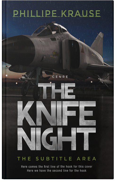 Front view of Premade Action & Adventure Book Cover - Nobel