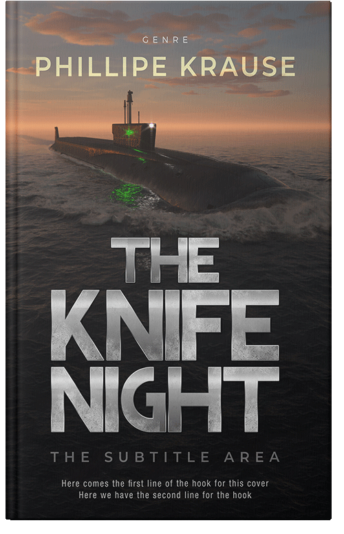 Front view of Premade Mystery & Thriller & Suspense Book Cover - Malta