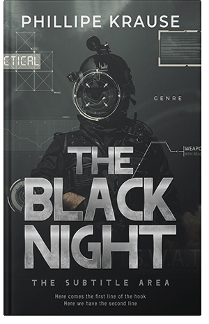 Premade Book Cover Outer Space