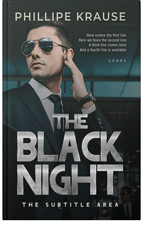 Premade Book Cover Cloudy