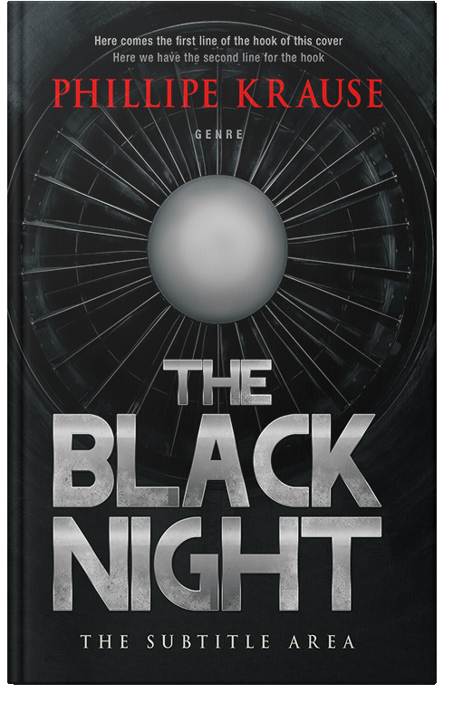 Front view of Premade Action & Adventure Book Cover - Nobel