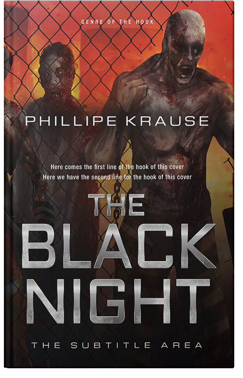 Front view of Premade Apocalyptica Book Cover - Contessa