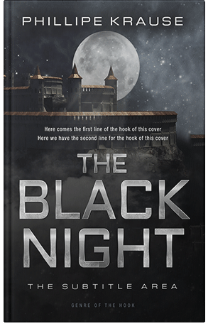 Premade Book Cover Shark