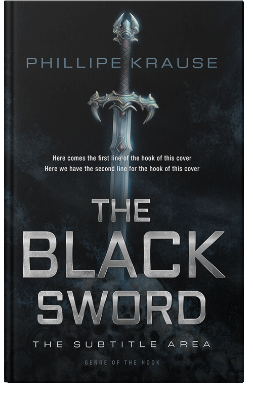 Front view of Premade Fantasy Book Cover - Bunker